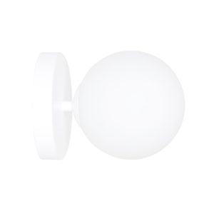 Απλίκα Φωτιστικό Τοίχου 1xE14 Ατσάλι-Γυαλί BIOR 1021/K1