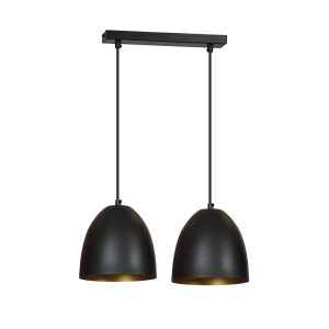 Κρεμαστό Φωτιστικό Οροφής 2xE27 Ατσάλι LENOX 410/2