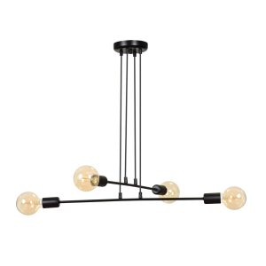 Κρεμαστό Φωτιστικό Οροφής 4xE27 Ατσάλι MULTIPO 696/4